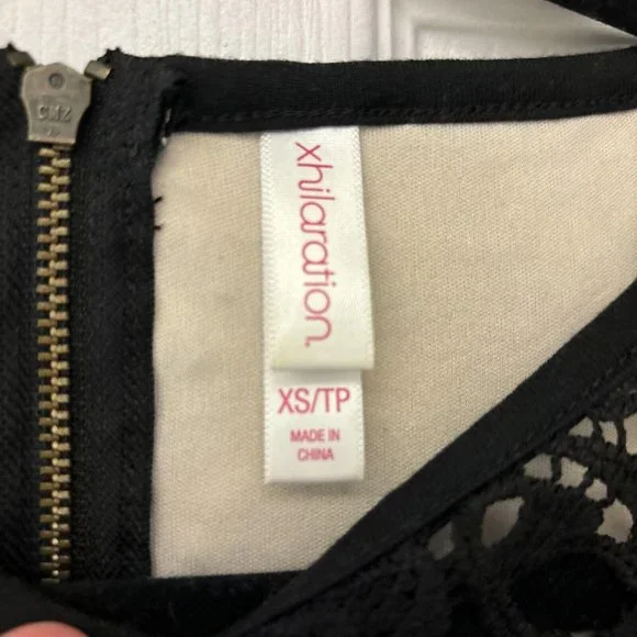 NWT Black Lace Dress By Xhilaration. Size XS. Party Social Events. - Picture 6 of 7